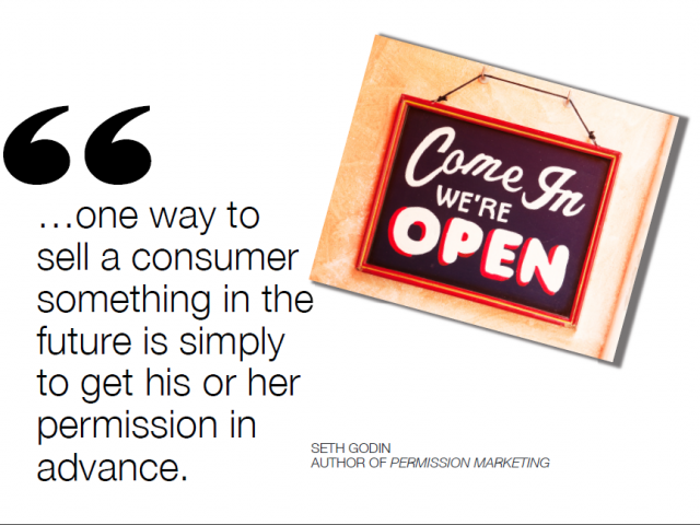 Permission Marketing